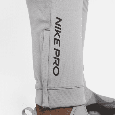 nike pro capra fleece pants