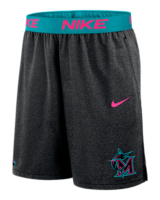 Мужские шорты Miami Marlins Authentic Collection City Connect Nike Dri-FIT MLB Shorts