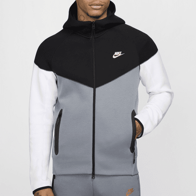 Huvtröja med hel dragkedja Nike Sportswear Tech Fleece Windrunner för män