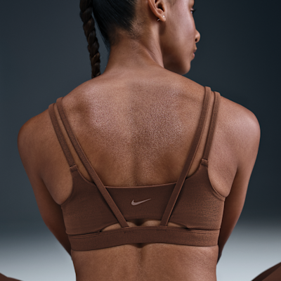 Nike Zenvy Strappy Bra deportivo de baja sujeción con almohadillas para mujer