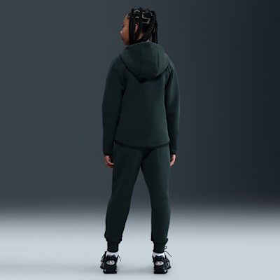 Nike Sportswear Tech Fleece-Hoodie mit durchgehendem Reißverschluss (Mädchen)