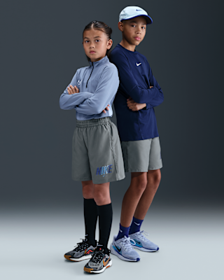 Детские шорты Nike Multi Big Kids' (Boys') Dri-FIT Woven Shorts
