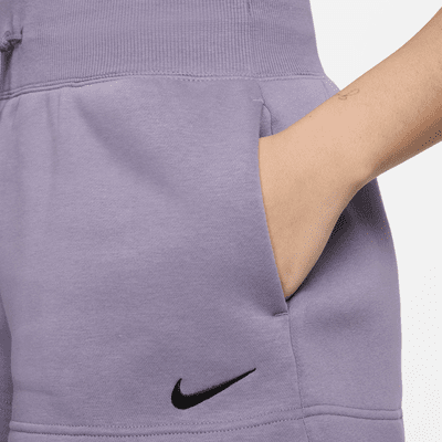 Shorts de ajuste holgado y tiro alto para mujer Nike Sportswear Phoenix Fleece