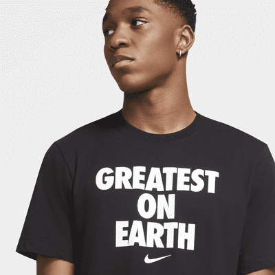 Nike Dri-FIT «Greatest On Earth» basket-T-skjorte til herre