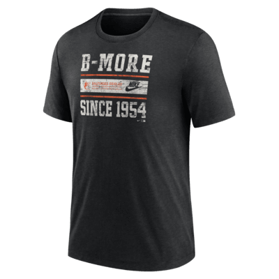 Baltimore Orioles Cooperstown Local Stack Men's Nike MLB T-Shirt