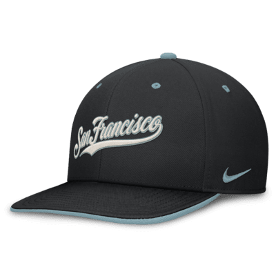 San Francisco Giants Pro Tech Script Men's Nike Dri-FIT MLB Adjustable Hat