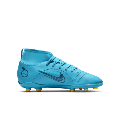 Calzado de fútbol para terrenos múltiples para niños talla pequeña/grande Nike Jr. Mercurial Superfly 8 Club MG