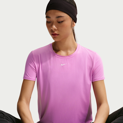 나이키 원 클래식 여성 드라이 핏 반팔 탑