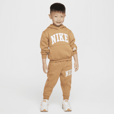 Pants de tejido Fleece con apliques infantil Nike Sportswear Club 