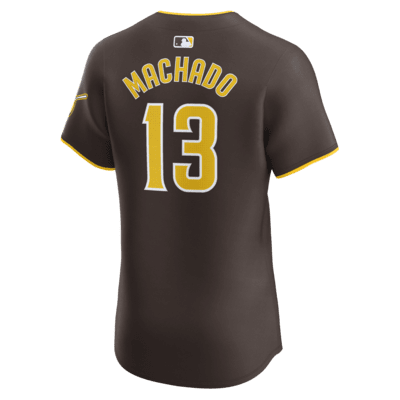 Manny Machado San Diego Padres Men's Nike Dri-FIT ADV MLB Elite Jersey