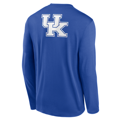 Kentucky Primetime Legend 2-Hit Men's Nike Dri-FIT College Long-Sleeve T-Shirt