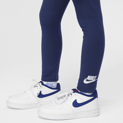 Nike Solarized-sæt med crewtrøje og leggings til småbørn