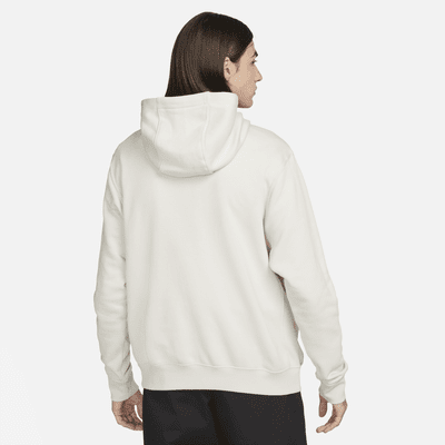 Sudadera con gorro sin cierre con estampado para hombre Nike Sportswear Club Fleece