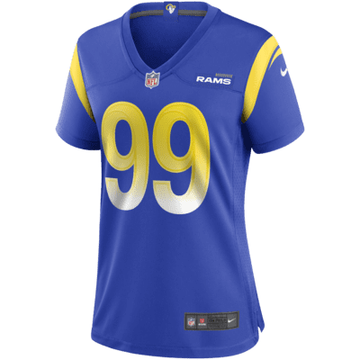 punto final Malgastar Consentimiento Camiseta de fútbol americano Game para mujer NFL Los Angeles Rams (Aaron  Donald). Nike.com