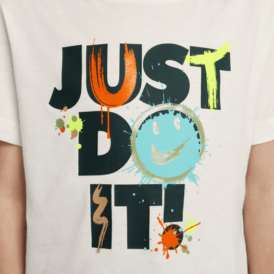 Nike "Express Yourself" "Just Do It"-T-shirt til mindre børn