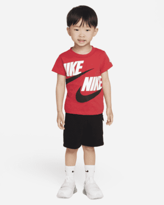 Nike Sportswear Baby (12-24M) T-Shirt and Shorts Set.