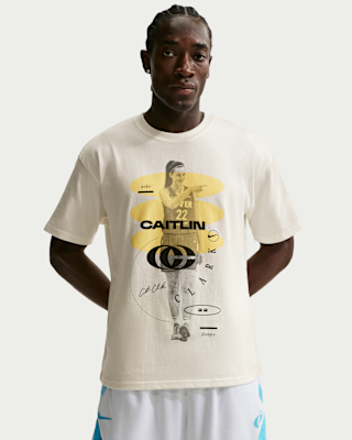 Женская футболка Caitlin Clark Logo Nike Basketball для баскетбола