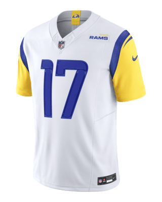 Мужские джерси Puka Nacua Los Angeles Rams Nike Dri-FIT NFL Limited Football Jersey для футбола