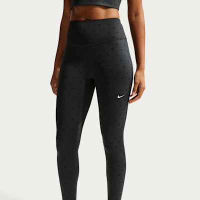 Leggings estampados de tiro alto de 7/8 para mujer Nike One