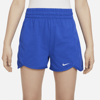 Nike Dri-FIT Breezy Big Kids' (Girls') High-Waisted Training Shorts