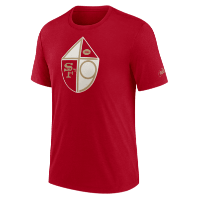 Playera Nike NFL para hombre San Francisco 49ers Rewind Logo. Nike.com