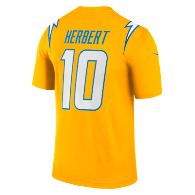 Justin Herbert Los Angeles Chargers Men's Nike Dri-FIT NFL Legend Jersey