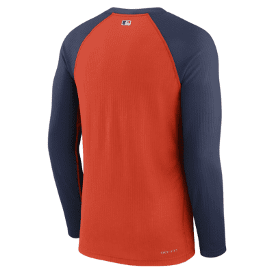 Nike Dri-FIT Game (MLB Houston Astros) Men's Long-Sleeve T-Shirt