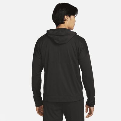 Nike Yoga Dri-FIT Men's Full-Zip Jersey Hoodie. Nike UK