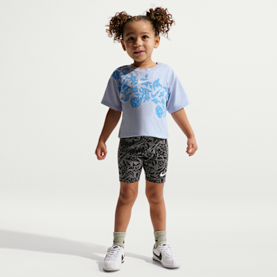 Playera de corte cuadrado infantil Nike Lace It Up