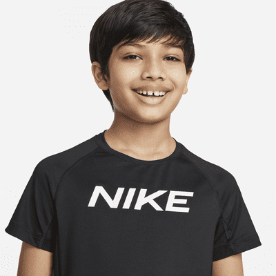 Nike Pro Dri-FIT Big Kids' (Boys') Short-Sleeve Top