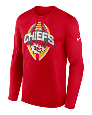 Мужская футболка Kansas City Chiefs Legend Icon Nike Dri-FIT NFL Long-Sleeve