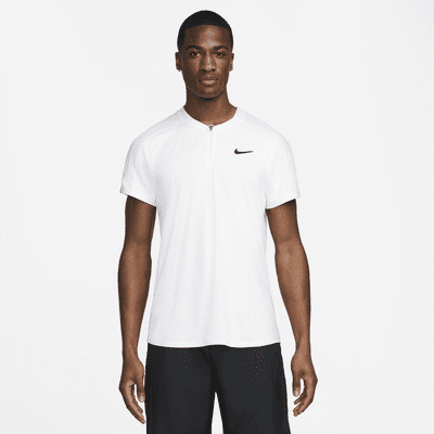 nike v neck tennis shirt