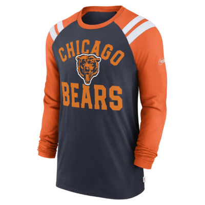 Chicago Bears Classic Arc Fashion Men's Nike NFL Long-Sleeve T-Shirt