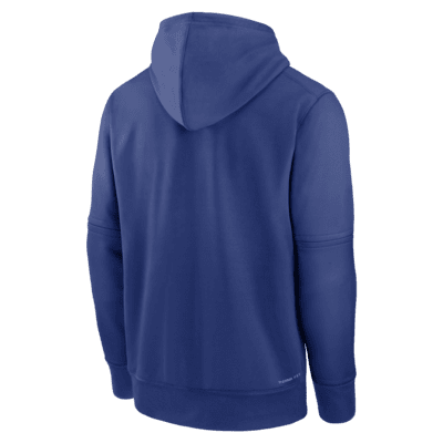 Toronto Blue Jays Authentic Collection Practice Men's Nike Therma MLB Pullover Hoodie