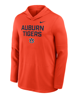 Мужские  Auburn Sideline Nike Dri-FIT College Long-Sleeve Hooded Top
