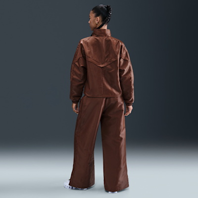 Chamarra brillante para mujer Nike Sportswear Windrunner