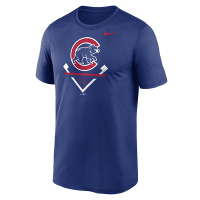 Nike Men's Chicago Cubs Royal Cooperstown Rewind Polo