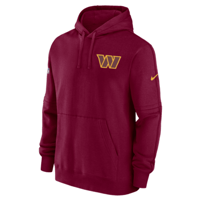 Sudadera con gorro sin cierre Nike de la NFL para hombre Washington ...