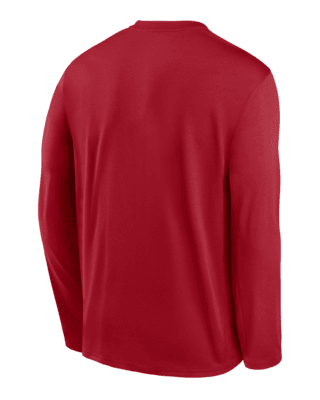 St. Louis Cardinals Nike Dri-Fit T-Shirt Mens Medium Grey CARDINALS NATION  Adult