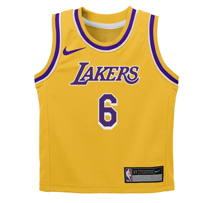 LeBron James Los Angeles Lakers Icon Edition Older Kids' (Boys') Nike ...