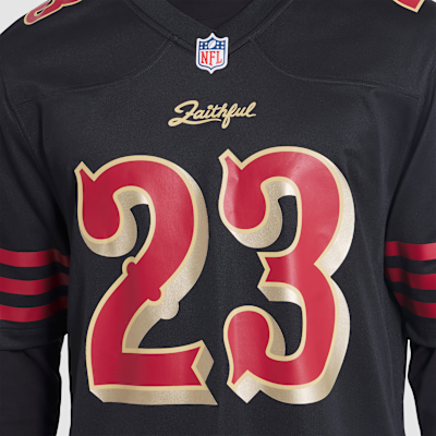 Christian McCaffrey San Francisco 49ers Rivalries Collection Men’s Nike NFL Game Jersey