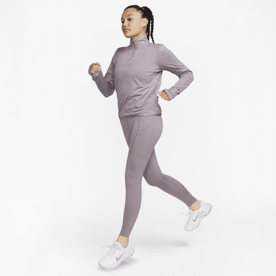 Nike Dri-FIT Swift Element UV Women's 1/4-Zip Running Top. Nike.com