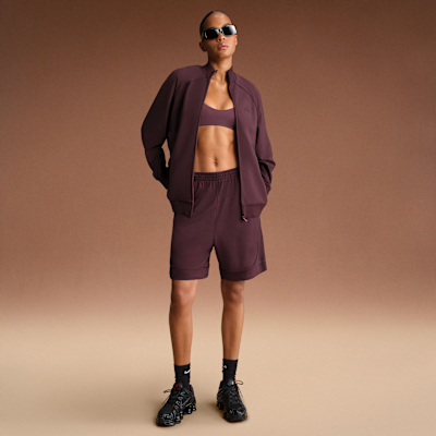 NikeSKIMS Matte Tricot Women's Oversized Full-Zip Track Jacket