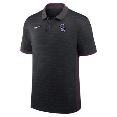 Colorado Rockies Authentic Collection Striped Victory Men's Nike Dri-FIT MLB Polo from Nike - $80