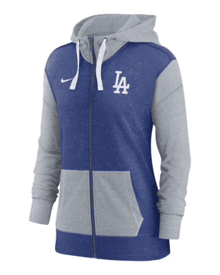 Nike Gym (MLB Los Angeles Angels) Women's Full-Zip Hoodie