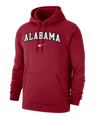 men's nike black georgia bulldogs logo club fleece pullover hoodie