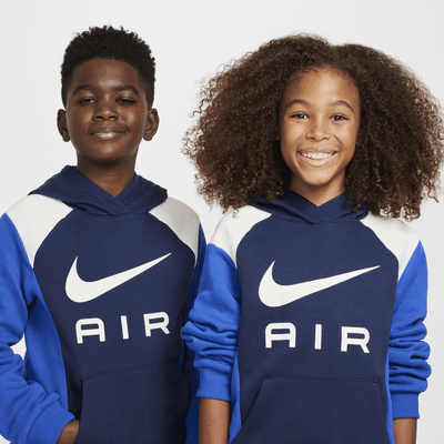 Nike Air kapucnis, belebújós pulóver nagyobb gyerekeknek