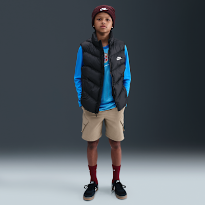 Nike Sportswear All Day Play Older Kids' Therma-FIT Loose-Fit Puffer Gilet