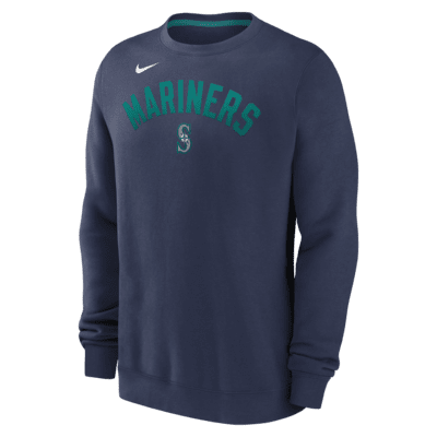 Seattle Mariners Classic Men's Nike MLB Pullover Crew