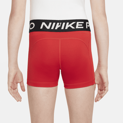 Shorts para niña talla grande Nike Pro